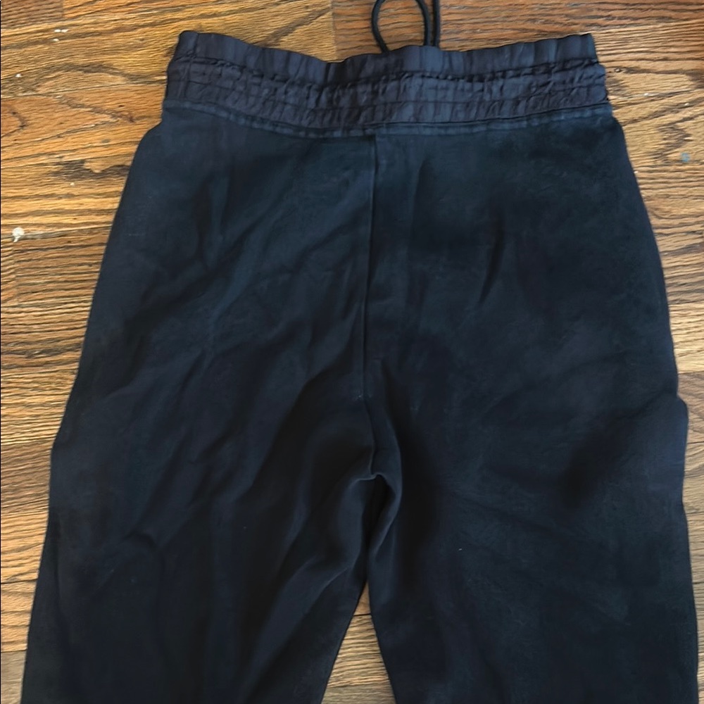 Nike Black Track Pants Sleek Joggers - Picture 8 of 10